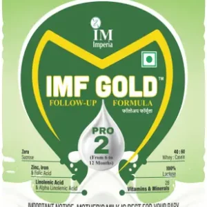 IMF GOLD PRO 2 FOLLOW UP FORMULA -STAGE -2-(6 TO 12 MONTHS)-400 gm  (400 g, 6+ Months)
