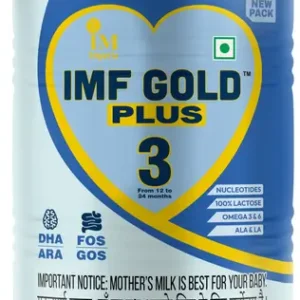IMF GOLD PLUS -3 FOLLOW UP FORMULA - STAGE 3-400 gm ( 12 MONTHS ONWARDS)  (400 g, 12+ Months)