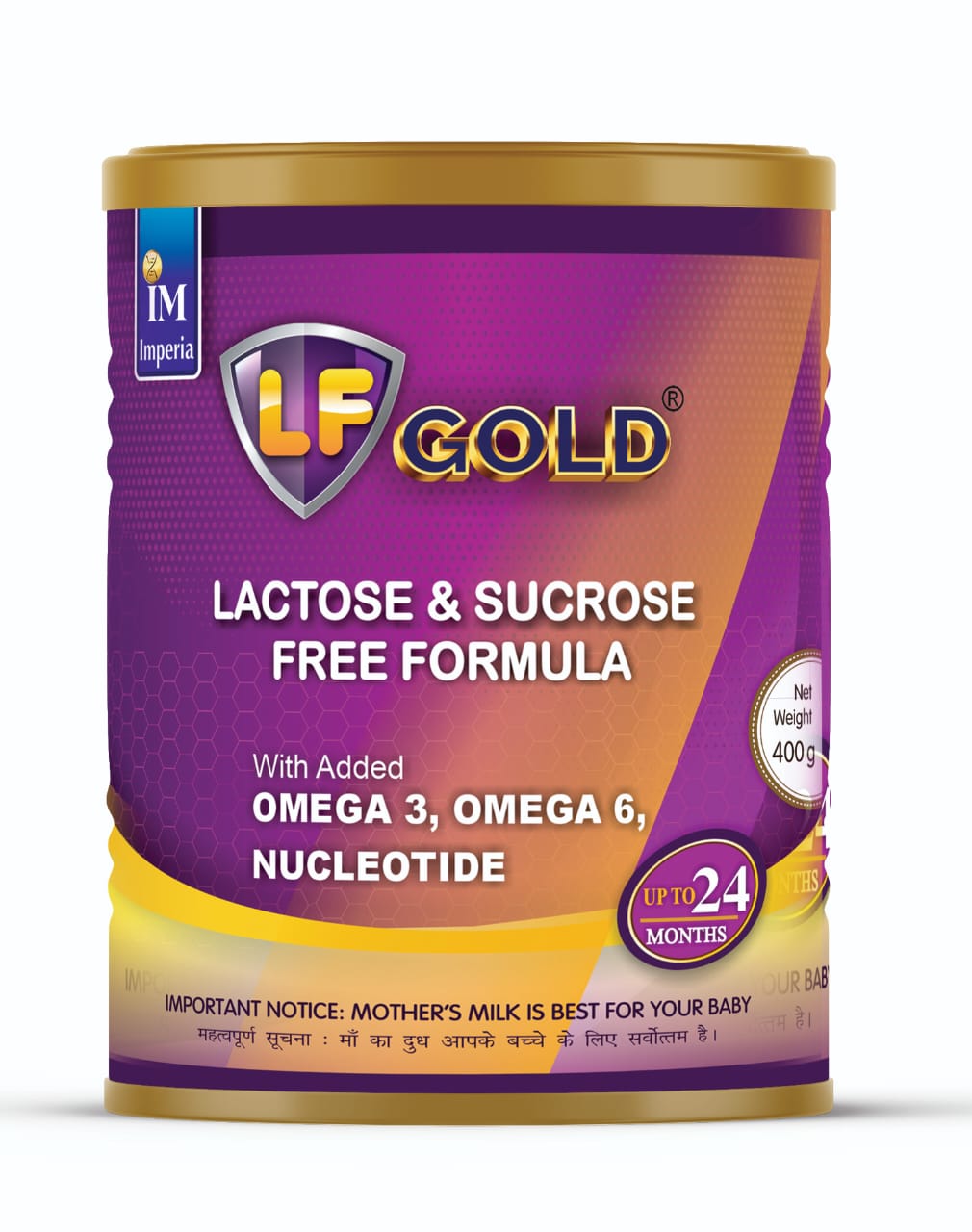 IM Imperia LF Gold Lactose and Sucrose Free Formula (200 g/400 g upto 24 months)